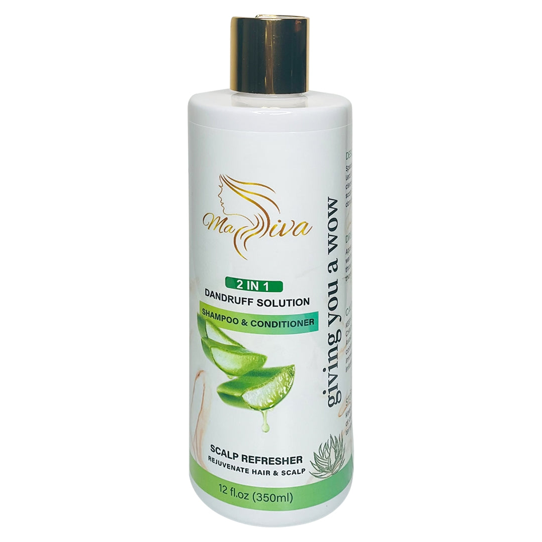 Shampoing et après-shampooing antipelliculaire 2en1