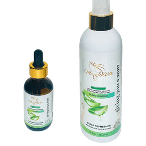 Combo anti-dandruff  leave-in  spray and  scalp Serum