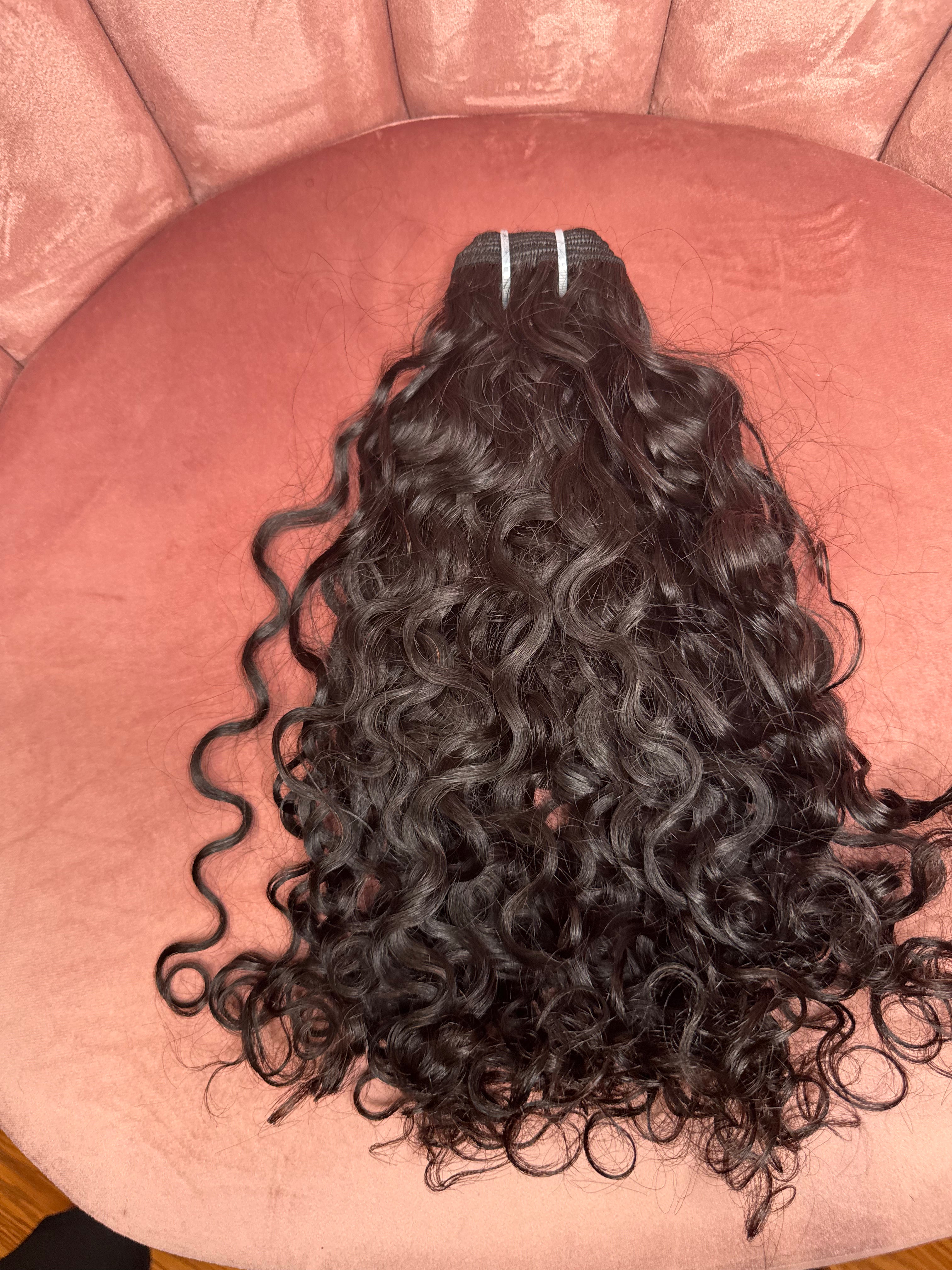 Raw Brazilian  water wave