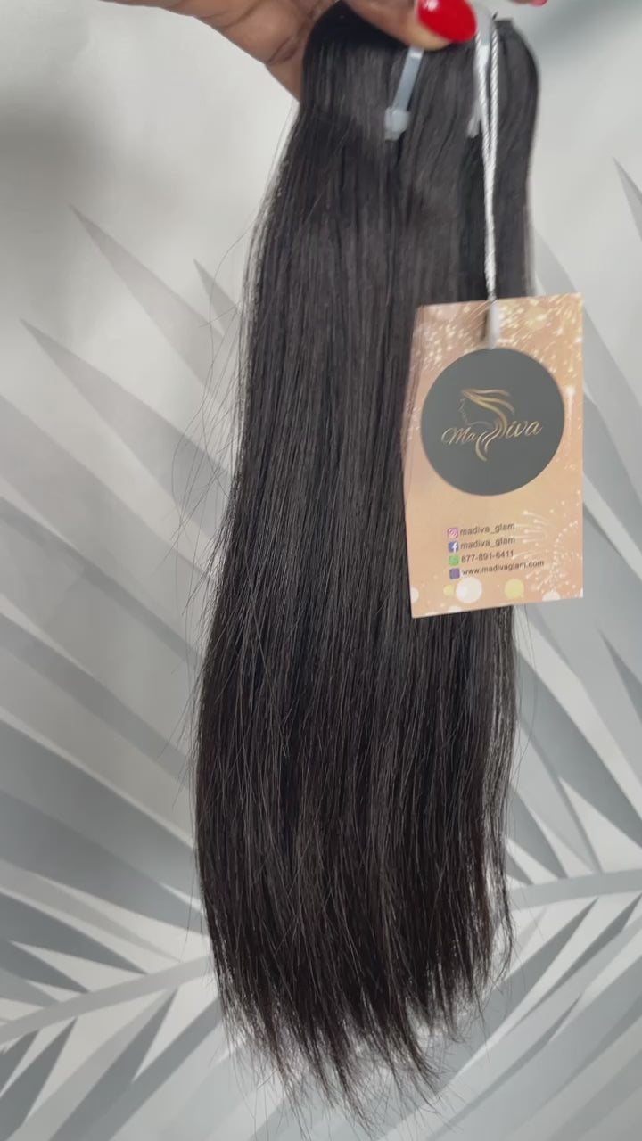 Raw Brazilian straight