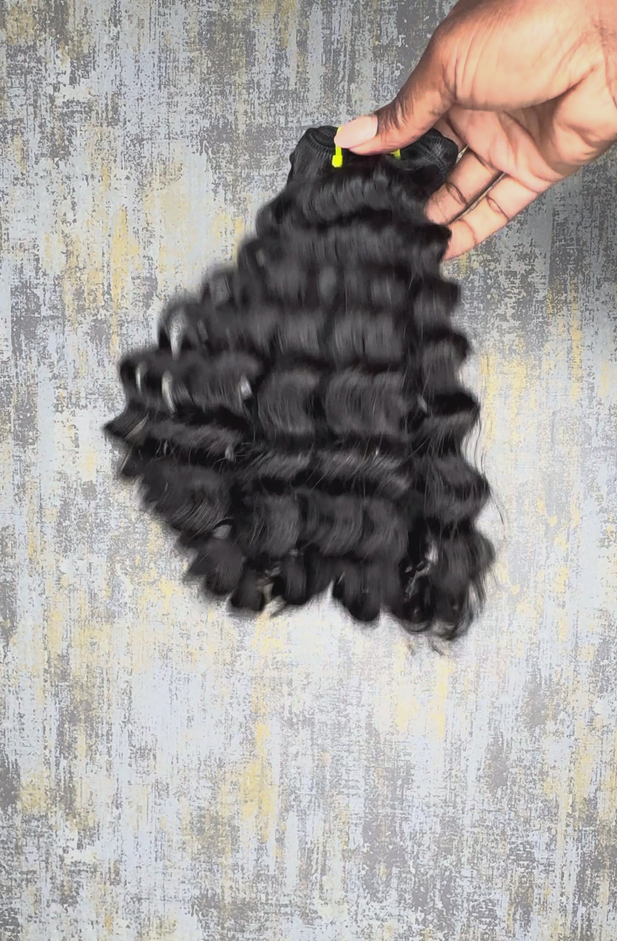 Raw Brazilian  curly